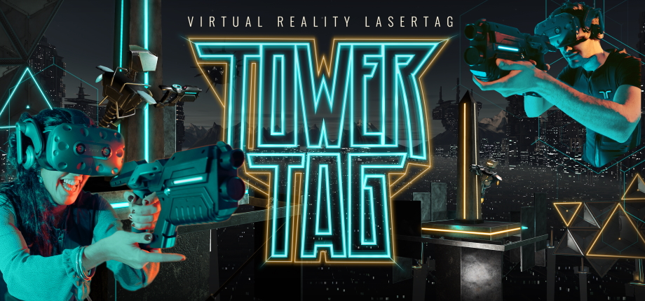 Tower Tag - E-sport lasertag egymás ellen VR- ban( Prémium élmény - max 5 személy)